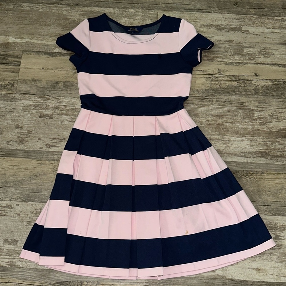 Nice barley used polo kids dress